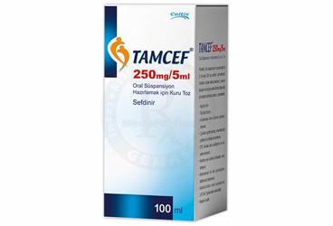 CEFBIR 250 MG/5 ML ORAL SUSPANSIYON HAZIRLAMAK ICIN KURU TOZ 100 ML